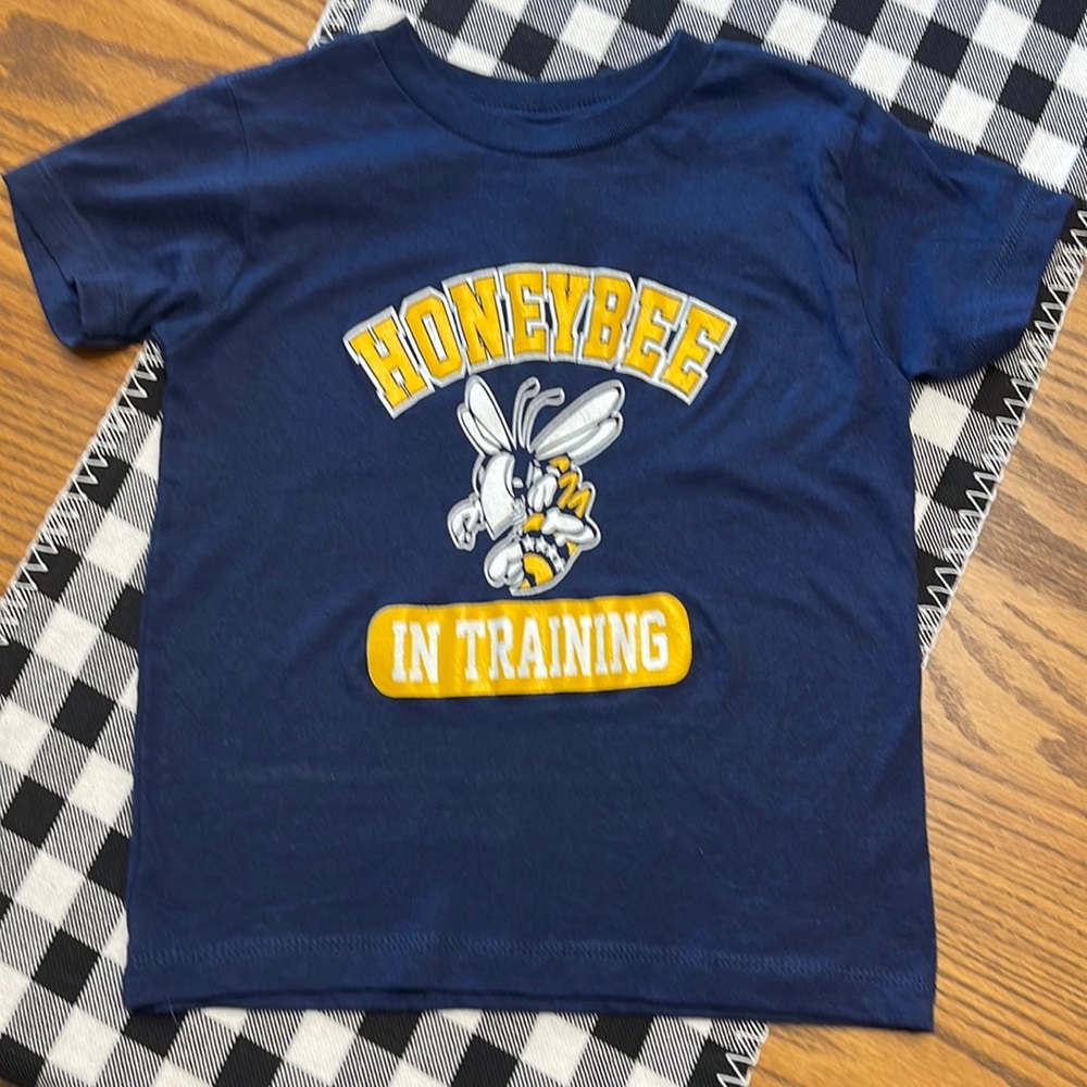 Bella + Canvas Kids size 3T navy tshirt. New!